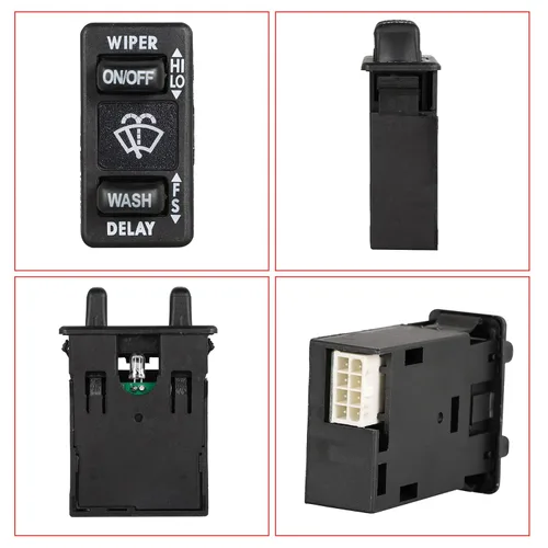 Vista 4 de Interruptor de control del limpiaparabrisas de repuesto para Freightliner Coronado Columbia 2000-2017 sustituye a IWPSFL001