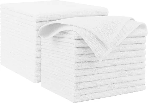Vista 28 de AIDEA - Paño de limpieza de microfibra, 10 unidades, toallas de microfibra negras, 12 x 12 pulgadas Microfiber Towels for Cars, Wash Cloths, Lint