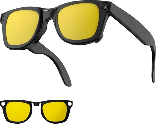 Vista 18 de HIBLOKS Clips polarizados para Ray-Ban Meta Wayfarer (RW4008 y RW4012 Grande 53-22), clips de decoloración compatibles con Ray-Ban Meta Wayfarer Gen
