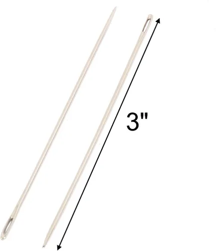 Vista 2 de uxcell Metal Tailors - Agujas de coser de 3 pulgadas, 40