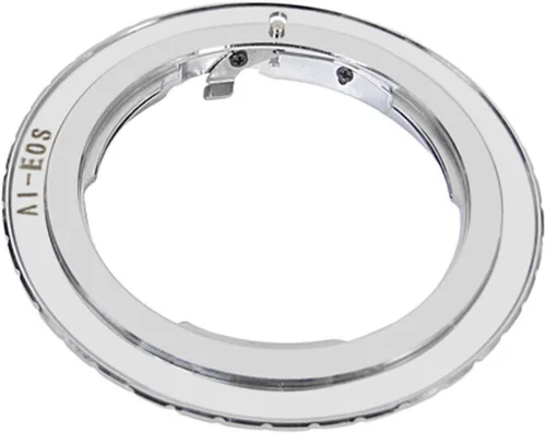 Vista 5 de Aluminum AI Lens to EOS Cameras Lens Mount Adapter Ring for Canon EOS EF EF-S Mount Camera Parts YUBJIANG