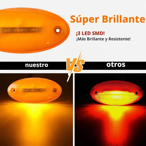 Vista 3 de Luces de marcador LED Top Lámparas de techo aptas para Prostar