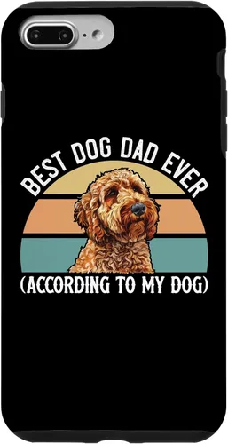 Vista 12 de Best Dog Dad Ever According to My Goldendoodle Funny Doodle Case for iPhone 17