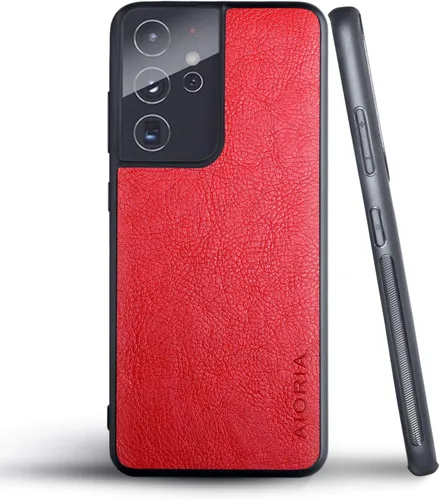 Vista 9 de AIORIA Para Samsung Galaxy Note 20 Case, 6.7 pulgadas Premium PU Leather Cover Retro Business Design Funda protectora completa para Samsung Note 20