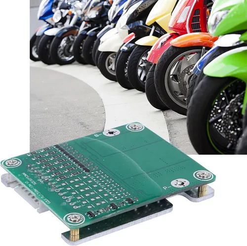 Vista 3 de YWBL-WH Tablero de protección de iones de litio 7S 24V, placa de protección de batería de litio de iones de litio de 25A 500W BMS PCB con equilibrio
