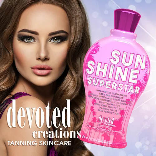 Vista 3 de Devoted Creations Sunshine Superstar - Potenciador de bronceado oscuro (12.2 fl oz)