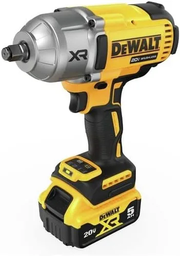 Vista 4 de DEWALT 20V MAX XR Llave de impacto de alto par de 1/2 pulgada con kit de yunque de anillo de retención (DCF900P2)