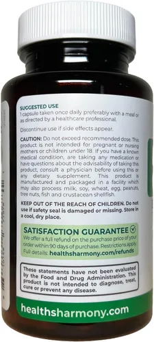 Vista 2 de Cápsulas de Moringa (Suministro para 3 meses) Alta Potencia - Mezcla Avanzada: Extracto de Hoja 20:1 235mg Polvo de Hoja 100mg Extracto de Hoja 10:1