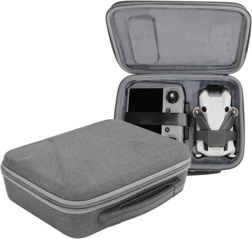 Vista 7 de Mini4 Pro Funda para DJI Mini 4 Pro Accesorios Drone Body Bag RC2 RC-N2 Controlador Remoto Viaje Llevar Shell Duro Funda para drones