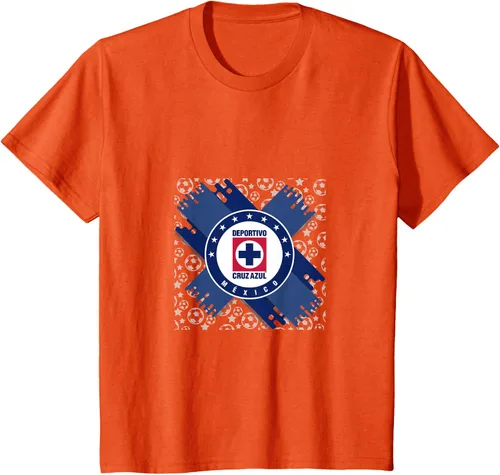 Vista 20 de Camiseta con logotipo de CAZ, Azul / Patchwork, S