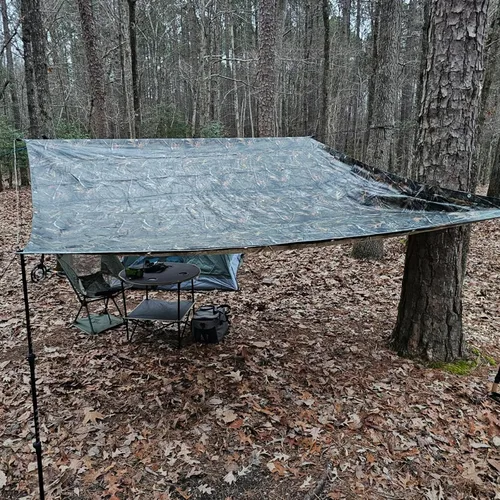 Vista 5 de LOOGU Lona impermeable resistente, cubierta de poliéster multiusos de camuflaje de árbol biónico