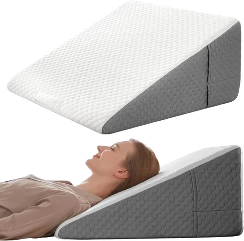 Vista 10 de Almohada de cuña tamaño Queen para relleno de huecos de cama, almohada de cuña de cama para espacio de cabecera (0-8 pulgadas), relleno ergonómico