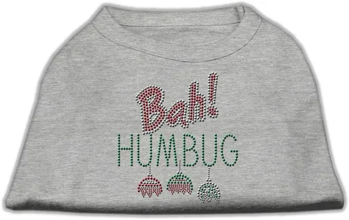 Vista 6 de Mirage Pet Productos 10" Bah Humbug Rhinestone perro camisa, S, Agua (Aqua)
