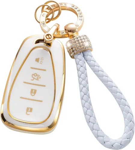 Vista 34 de Gematay Funda para llavero de Mercedes Benz con cordón, funda de TPU suave compatible con Mercedes Benz C E S M CLS CLK G Class Smart Key Holder
