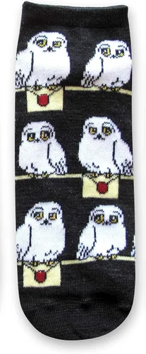 Vista 5 de Harry Potter Hedwig Hogwarts Letter JuniorsWomens 5 Pack de calcetines tobilleros talla 4-10, Multi
