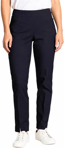 Vista 9 de SLIM-SATION Ropa de golf para mujer - Pantalón de pierna recta de ajuste regular con bolsillos para mujer Negro