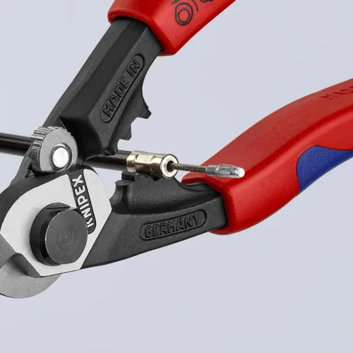Vista 8 de KNIPEX 95 62 190 SBA Comfort Grip Cortadores de cuerda de alambre