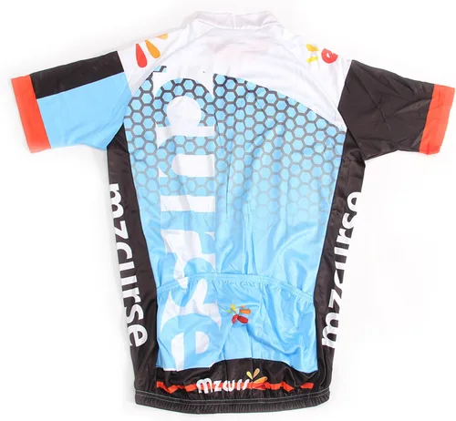 Vista 2 de Camiseta de ciclismo de manga corta para hombre Azul