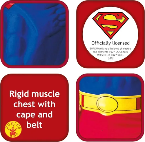 Vista 3 de DC Comics Deluxe Muscle Chest Superman, Multi