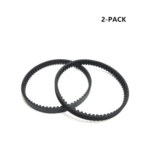 Vista 4 de Correa de repuesto para aspiradora vertical Shark Navigator Deluxe, compatible con modelos: NV42, NV44, NV46, UV402 (2 correas)