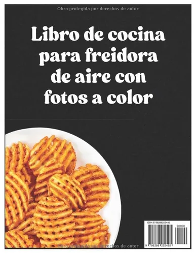 Vista 2 de Libro de cocina para freidora de aire con fotos a color Recetas sencillas y deliciosas para 1500 días, para principiantes y usuarios experimentados.