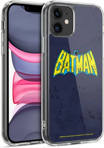 Vista 48 de Head Case Designs Funda de gel con licencia oficial de Batman DC Comics Bat Signal Logos [protección de grado militar] compatible con Apple iPhone 7
