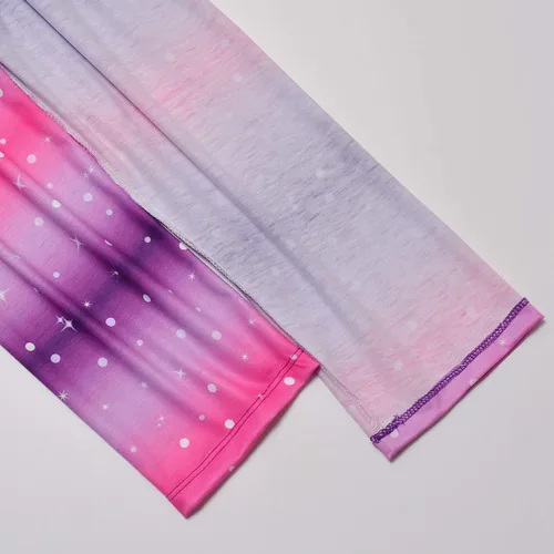 Vista 69 de QPANCY Conjunto de pijamas a juego para niñas y muñecas, pijamas de manga larga para otoño e invierno