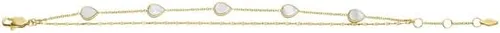 Vista 4 de Fossil Pulsera de cadena de acero inoxidable para mujer