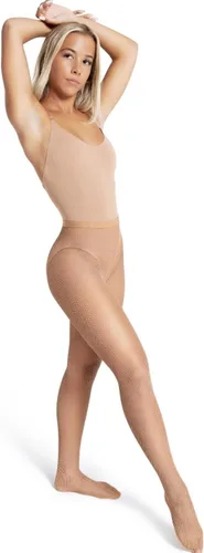 Vista 8 de Capezio Medias Mallas Studio Basics de Red Sin Costuras para Mujer Negro