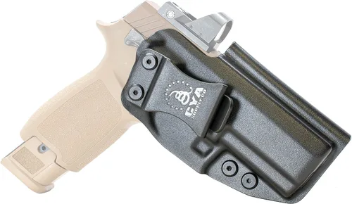 Vista 20 de CYA Supply Co. - Fundas IWB Black Optics Ready - Múltiples ajustes - Propiedad de veteranos - Fabricado en Estados Unidos