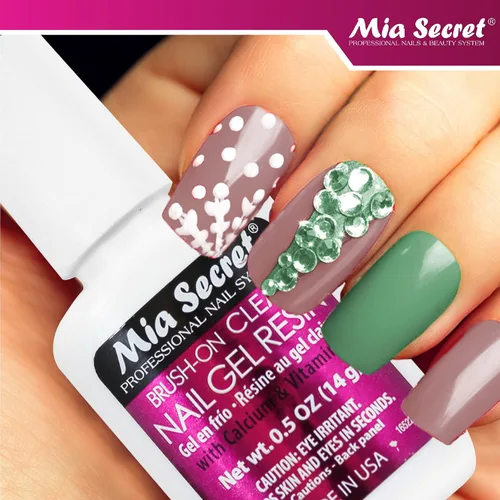 Vista 7 de Mia Secret Resina de gel transparente con brocha