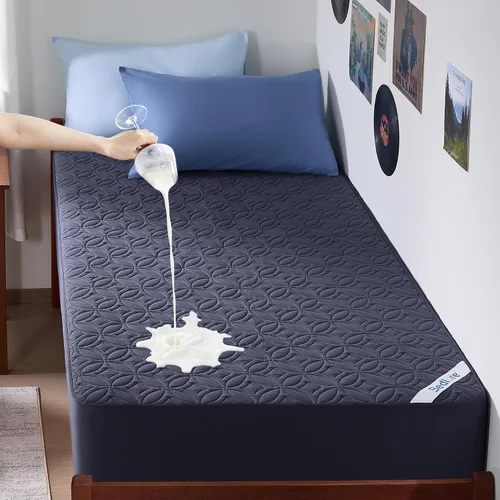 Vista 10 de BEDLORE Protector de colchón impermeable, protector de colchón de tamaño individual con bolsillo profundo de 6 a 15 pulgadas de profundidad, suave
