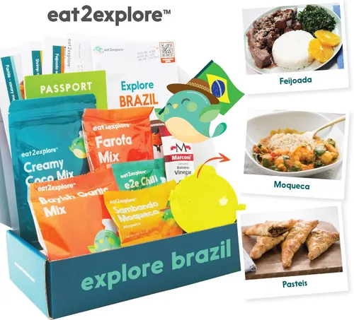 Vista 2 de eat2explore Kits de cocina para niños de 15 piezas - Juegos de cocina interactivos y educativos para niños reales para edades de 5 años en adelante