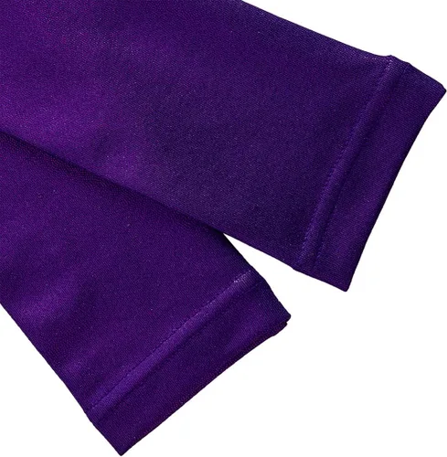 Vista 18 de HOZIY - Leotardos de manga larga para niñas, de gimnasia, para niños pequeños, trajes florales de unicornio, galaxia, arco iris, patrón de rayas