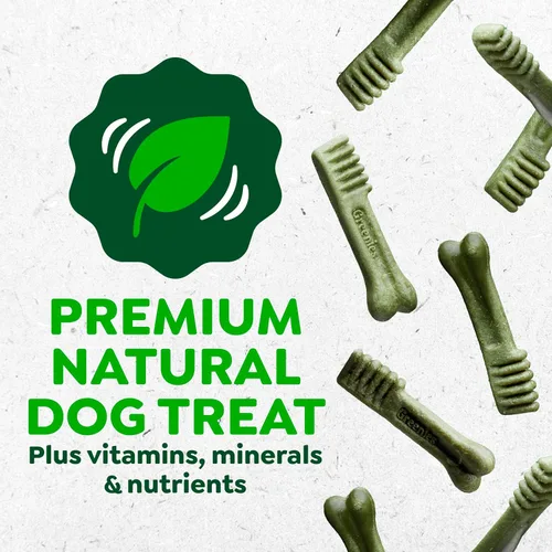 Vista 7 de Greenies - Golosinas naturales para perros adultos recomendadas por veterinarios para el control de peso, tamaño grande, 27 onzas, paquete de 17
