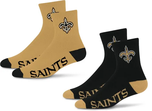 Vista 24 de For Bare Feet Calcetines quarter NFL unisex para adultos