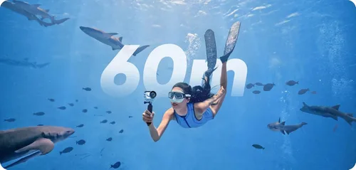 Vista 5 de Insta360 Kit de buceo GO 3, incluye estuche de buceo Insta360 GO 3 y agarre flotante