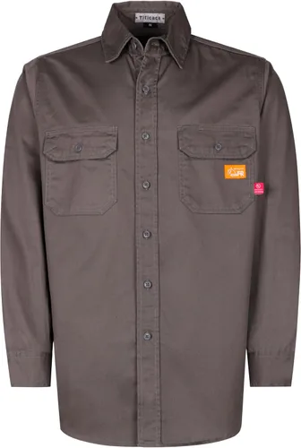 Vista 7 de Titicaca FR Shirt Flame Resistant Work Shirt Men's Cotton 7.5oz Welding Shirt