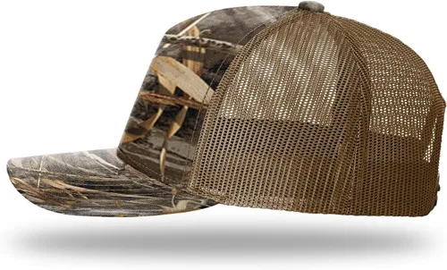 Vista 3 de Richardson 112FP & 112PFP Classic Fit Gorra de camionero ajustable de cinco paneles OSFM Paquetes a granel disponibles