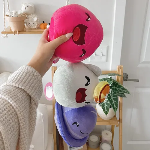 Vista 6 de Youtooz Adhesivo de peluche de slime rosa, 6 pulgadas, suave, magnético, ranchero