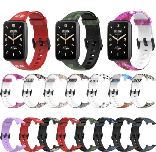 Vista 2 de Senter Banda de liberación rápida de silicona suave para Huawei Band 7 pro Smart Watch
