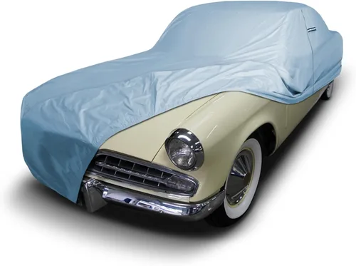 Vista 16 de iCarCover Studebaker Avanti 1962-1964 - Funda de automóvil personalizada para todo tipo de clima, lluvia, nieve, protección UV, ajuste Negro