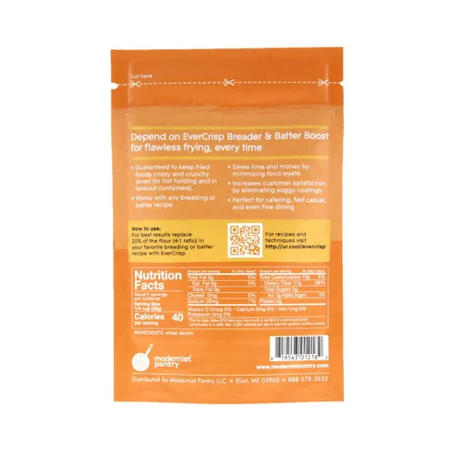 Vista 3 de EverCrisp Breader & Batter Boost Vegan OU Kosher Certified Sin OMG - 4 onzas
