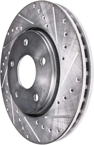 Vista 362 de Detroit Axle - Rotores de freno delantero para 04-13 Mazda 3 Rotores de frenos de disco 06-15 Mazda 5 Reemplazo: Rotor regular delantero de 11.81