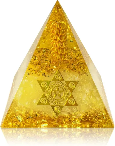 Vista 23 de Cristales y piedras curativas, juego de 21 piezas de cristales curativos, juego de 7 piedras de cristal de chakras, pirámide de selenita cruda