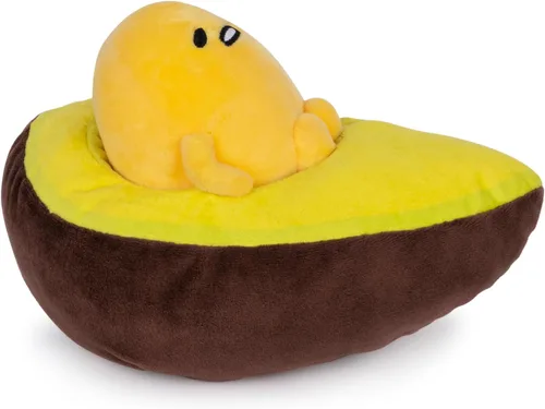 Vista 4 de GUND Sanrio Gudetama The Lazy Egg - Peluche de aguacate, 9 pulgadas