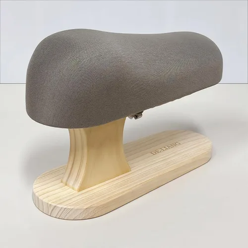 Vista 8 de Tabla de planchar con corsé de busto, tabla de planchar pequeña con base de madera maciza, tabla de prensar hecha a mano, jamón profesional a medida