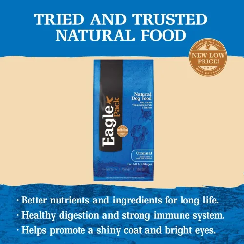 Vista 3 de Comida para perro seca natural Eagle Pack