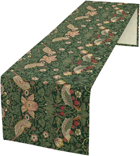 Vista 35 de YCness Camino de mesa con estampado de vaca, piel de vaca marrón, estilo occidental, decoración de casa de campo para el hogar, cocina, comedor, 13
