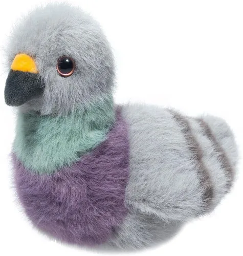 Vista 2 de Douglas Parker Pigeon Bird - Peluche suave de peluche, 7 pulgadas de largo